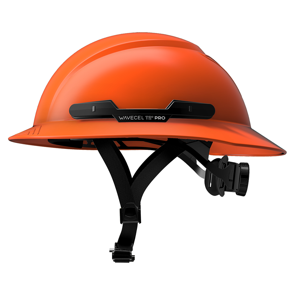 WaveCel T2+ PRO Type 2 Class E Full Brim Non-Vented Hard Hat with Chinstrap from GME Supply